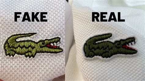 difference between fake and original lacoste bag|are lacoste counterfeit.